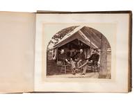 [LATE INDIAN WARS]. PACH, G.W. (1848-1904), photographer. US Military Academy year book for the Class of 1875, containing photographs of notable officers, professors, and cadets, incl. Little Bighorn casualty James G. Sturgis. New York: 1875.