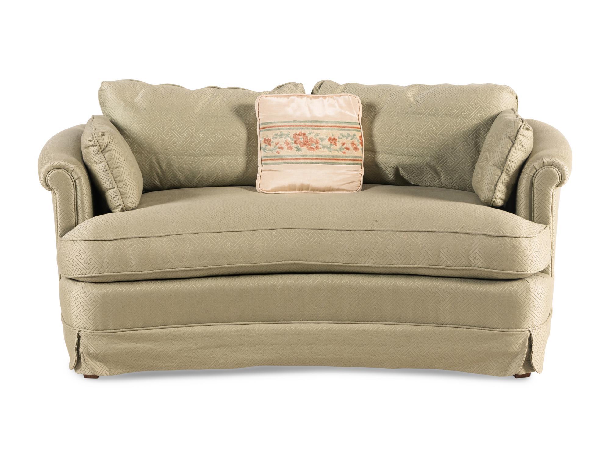 An Upholstered Loveseat
