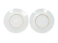 A Pair of Chinese Export Porcelain Plates