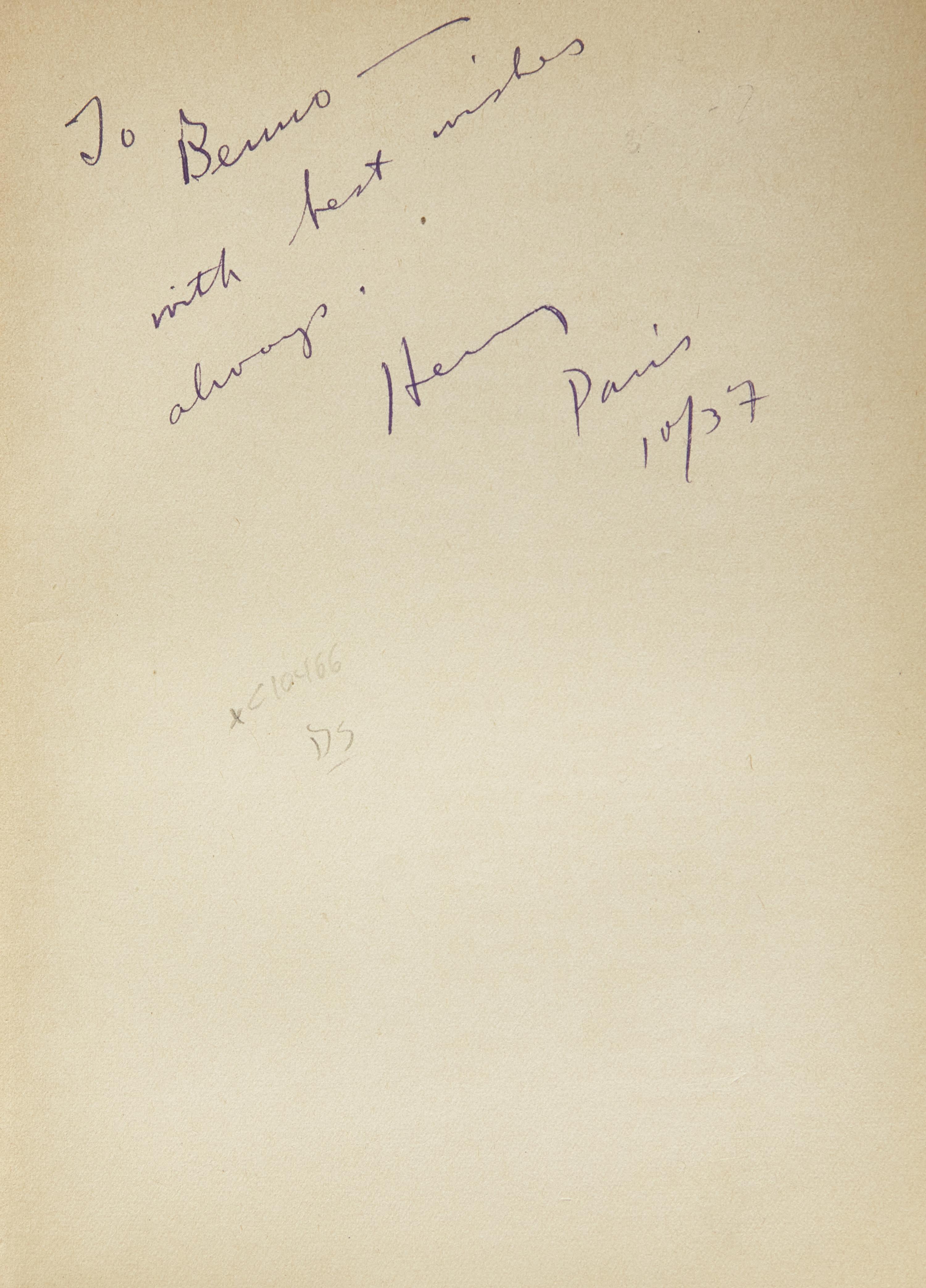 Miller, Henry. Black Spring