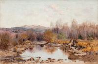 In Mile Creek in Autumn