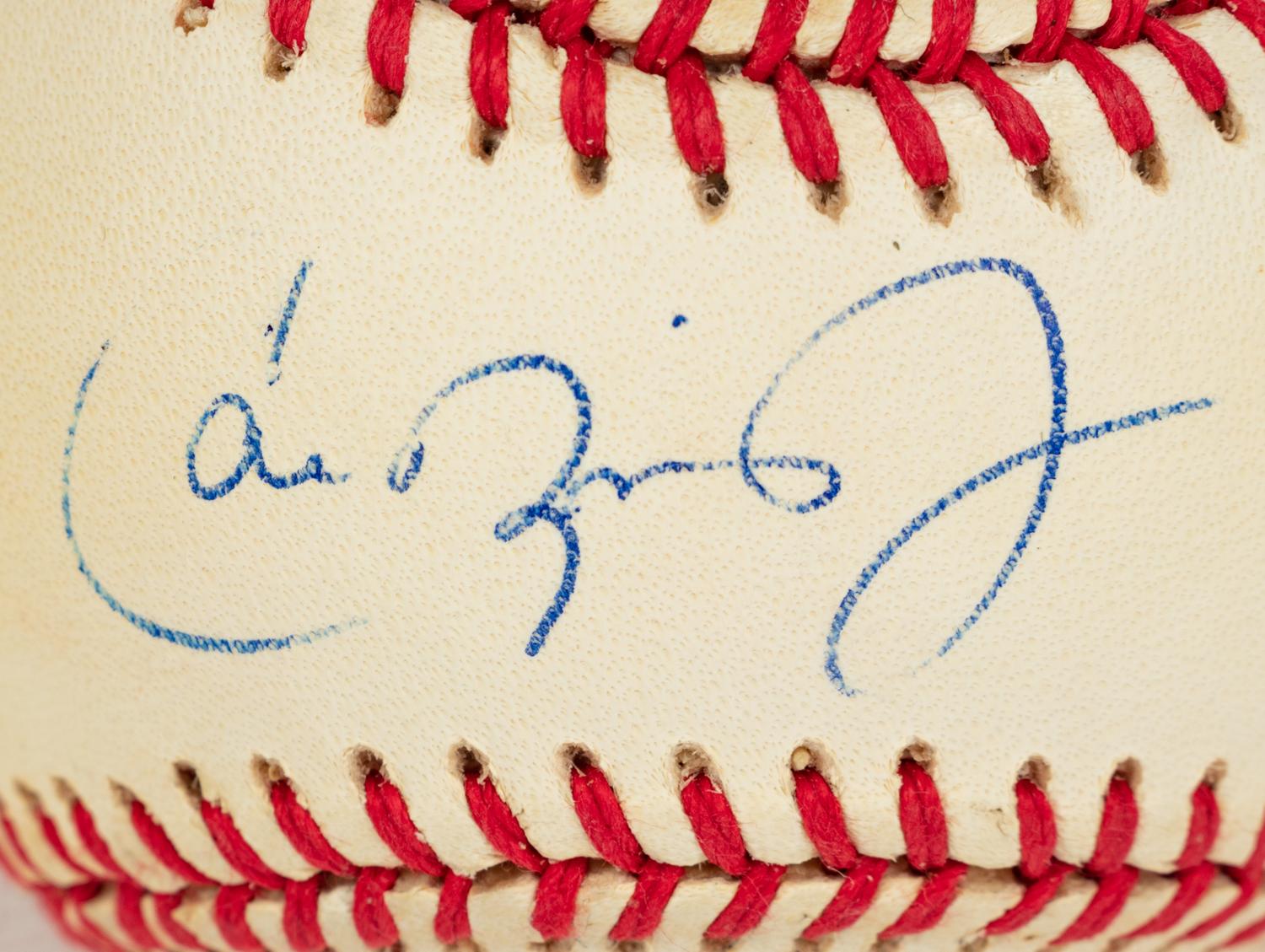 A Group of Three Cal Ripken Jr. Signed Autograph Baseballs (Beckett Authentication Services BAS Certified),
