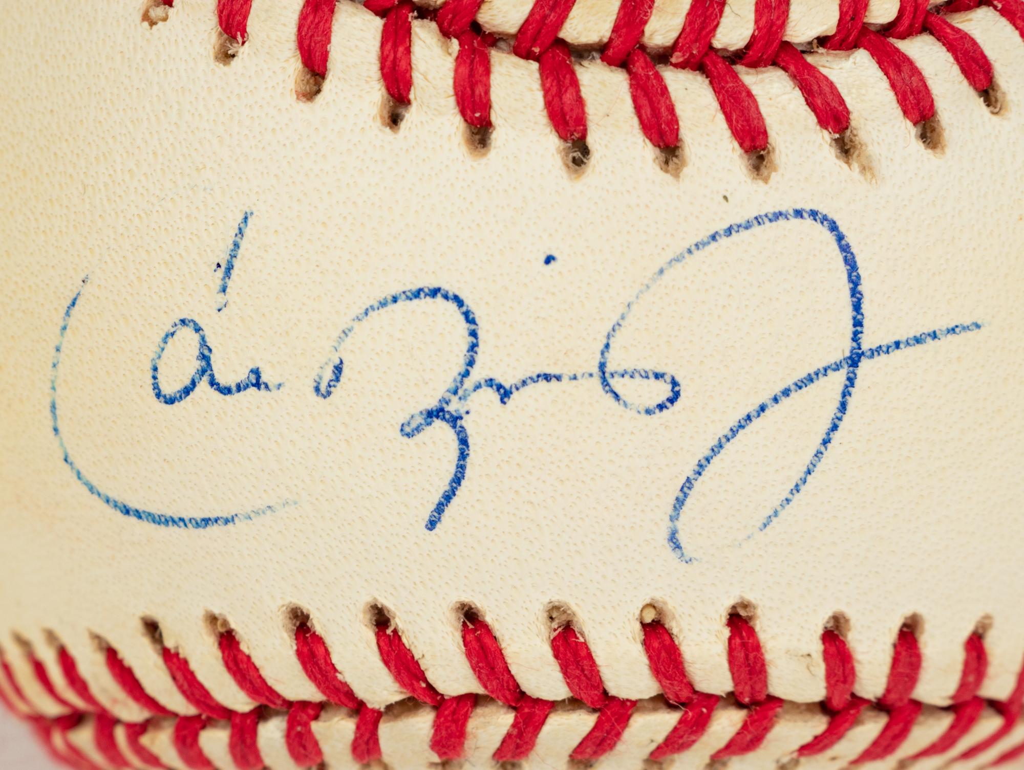 A Group of Three Cal Ripken Jr. Signed Autograph Baseballs (Beckett Authentication Services BAS Certified),
