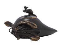 A Japanese Meiji Bronze Censer