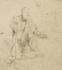 Rembrandt van Rijn, (Dutch, 1606-1669), St. Peter in Penitence, 1645