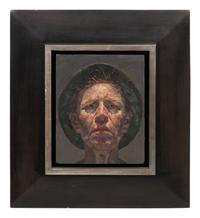 Self-Portrait (Camouflage Hat)