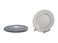 Eight American Silver Bread Plates