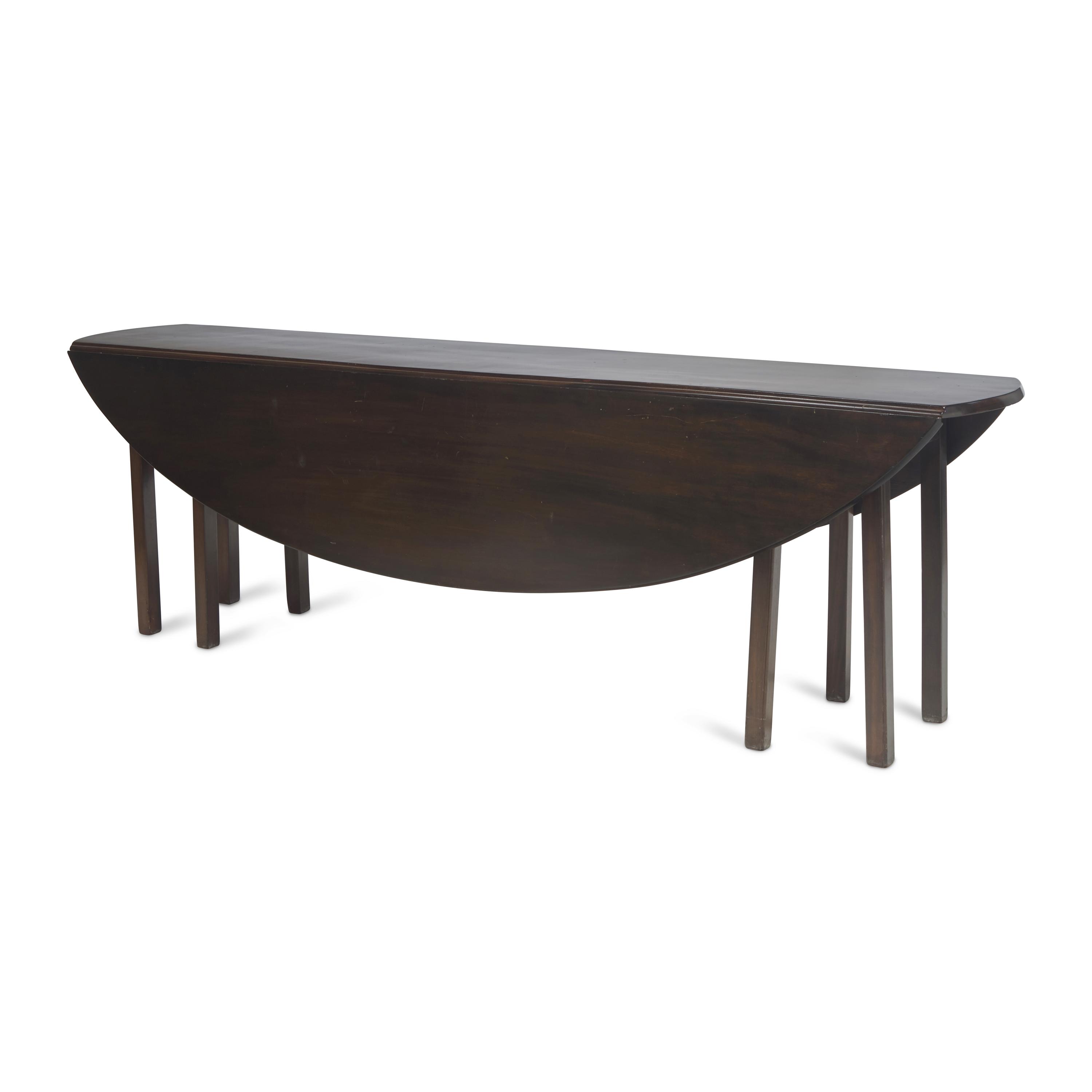 An Irish Mahogany Gate-Leg Wake Table