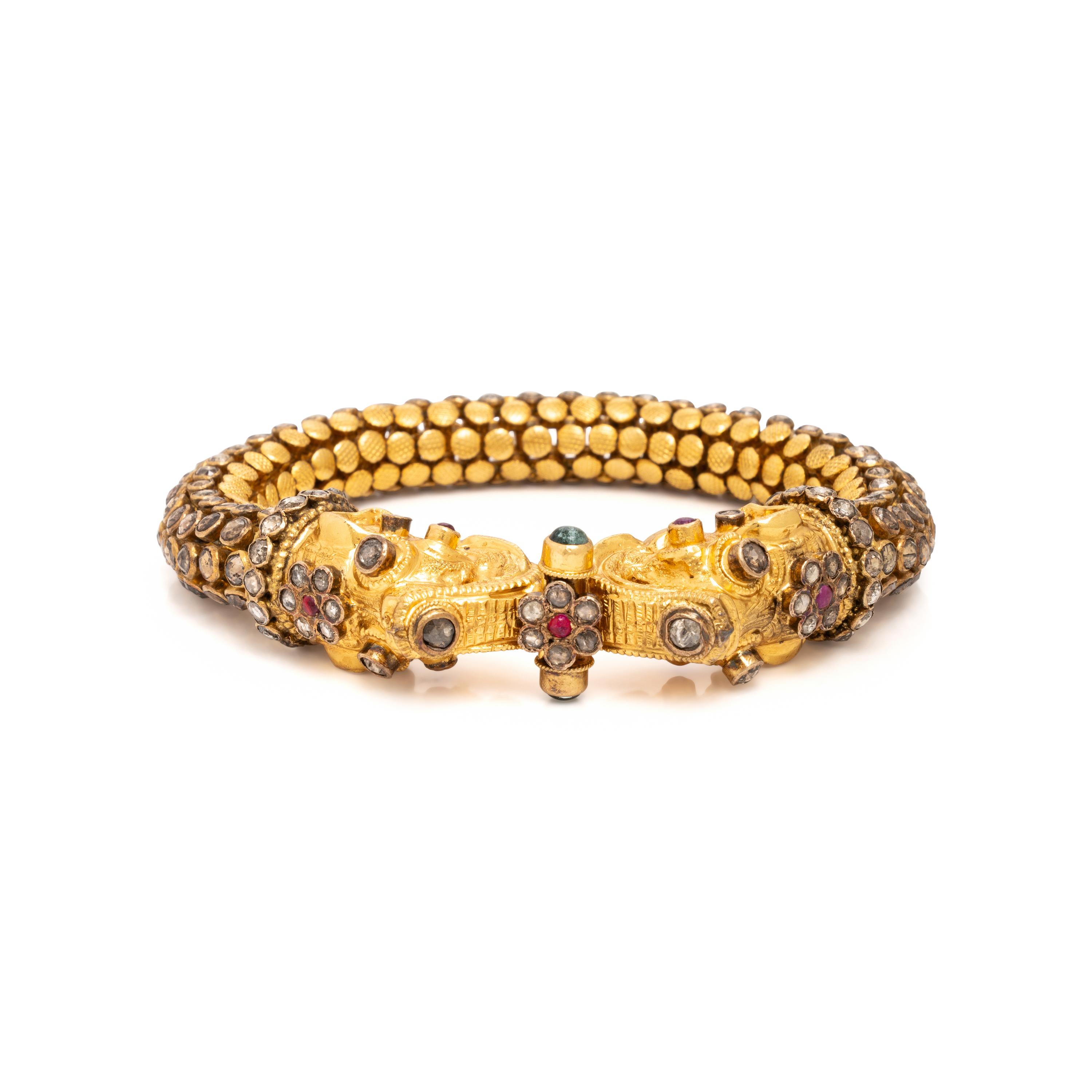 Mughal Style Multigem Bracelet