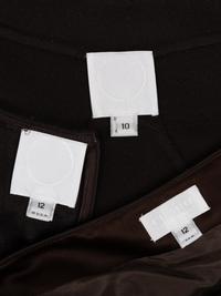 Chado Ralph Rucci Brown Cashmere Three-Piece Ensemble, 2000-10s