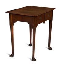 A George I Style Oak Dressing Table