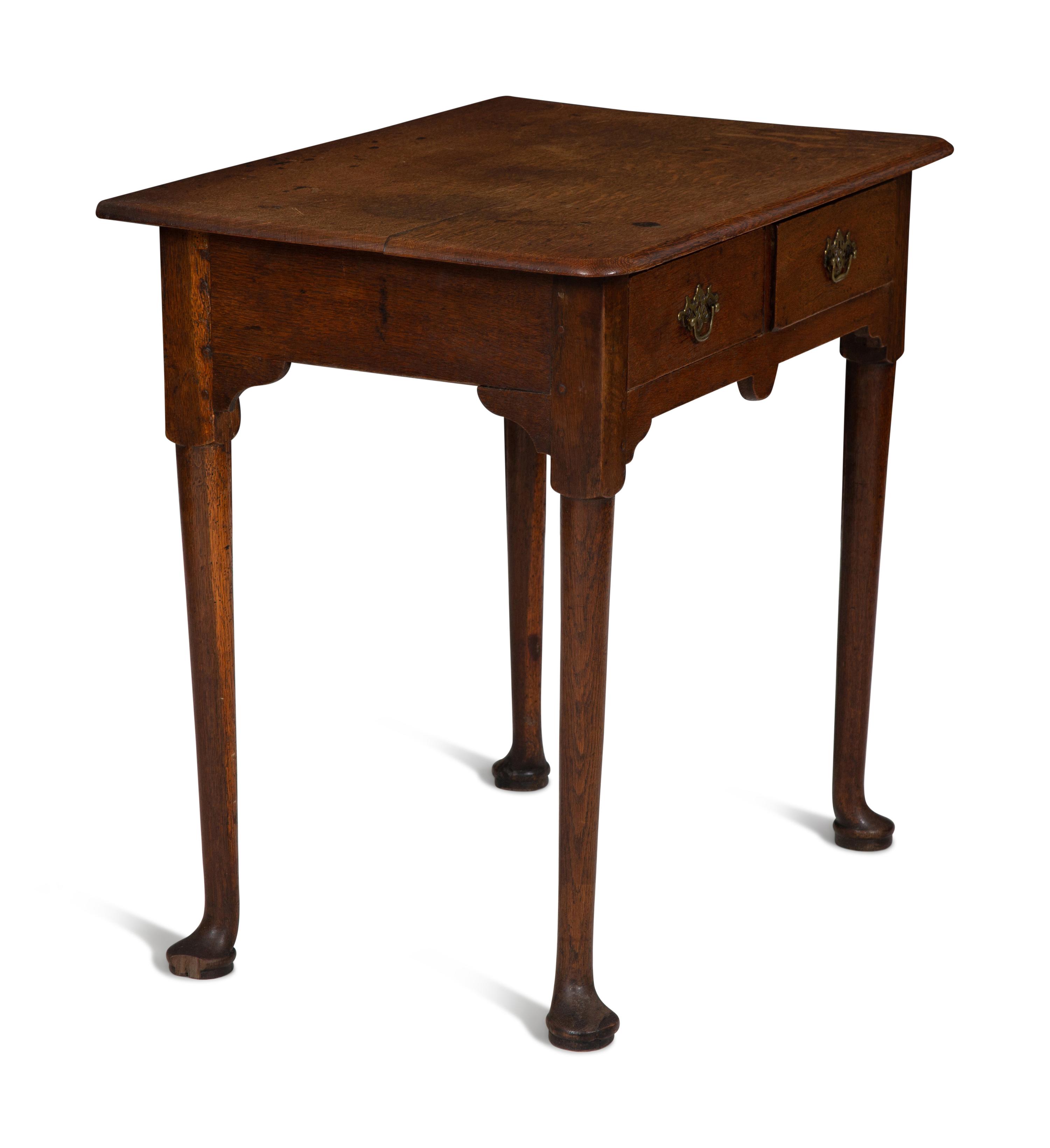 A George I Style Oak Dressing Table