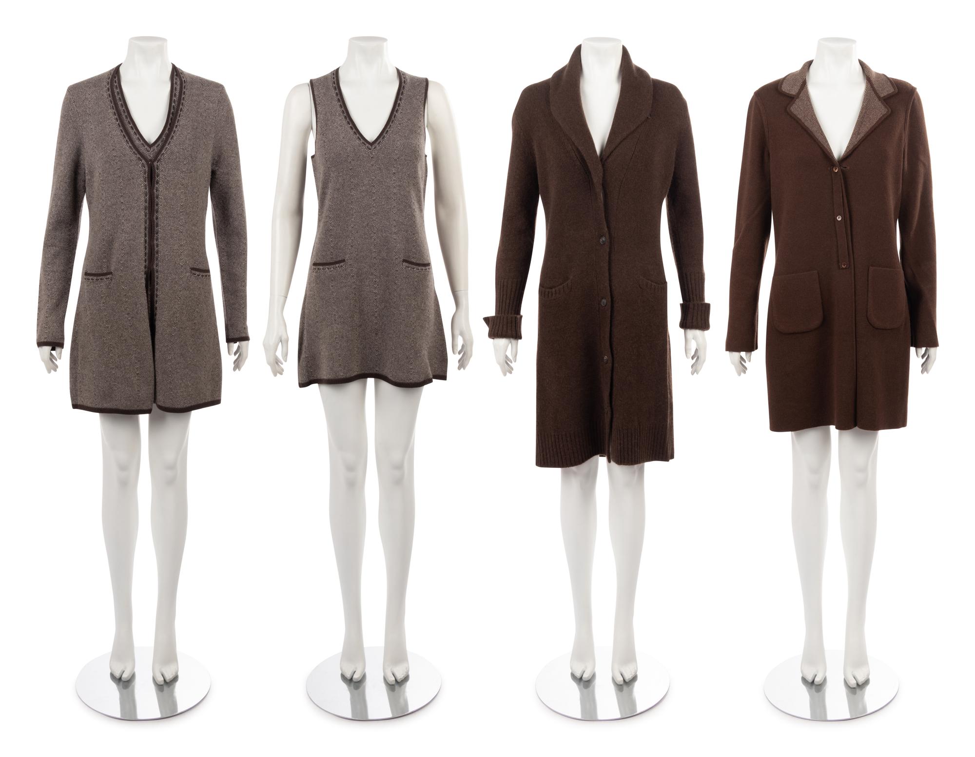 Four Loro Piana Cashmere Knit Tops