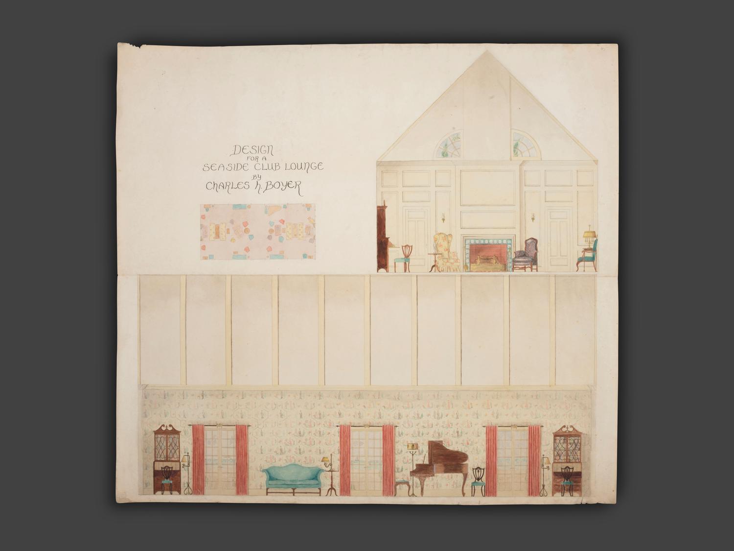 Three Interior Design Elevations