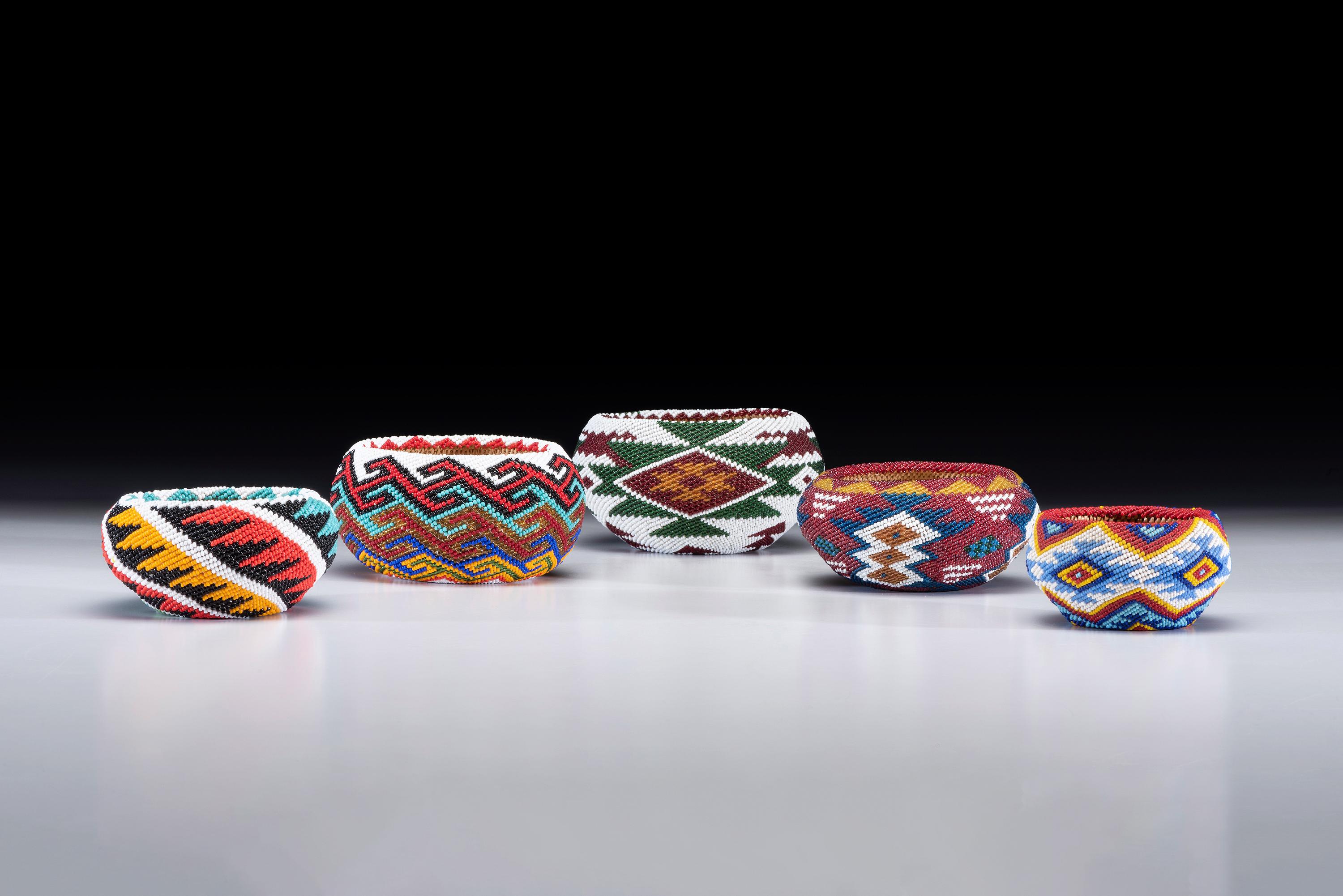 Washo and Paiute Beaded Baskets