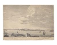 [Americana] Pownall, Thomas (after). A View of the City of Boston the Capital of New England, in North America