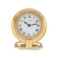 CARTIER, TRAVEL ALARM CLOCK