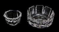 Two Orrefors Crystal Bowls Diameter of larger 7 1/8 inches. — 20TH CENTURY