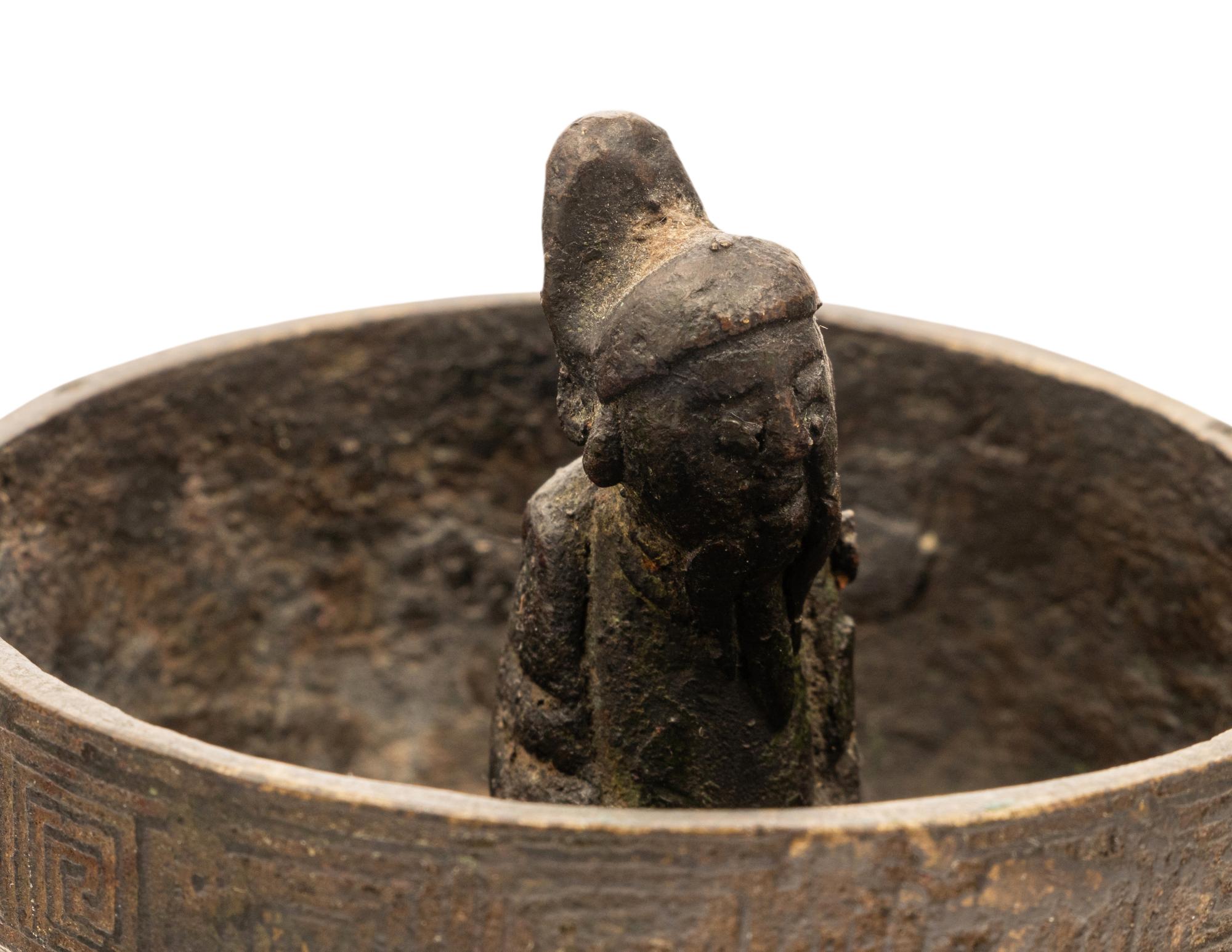 Two Chinese Bronze Vessels