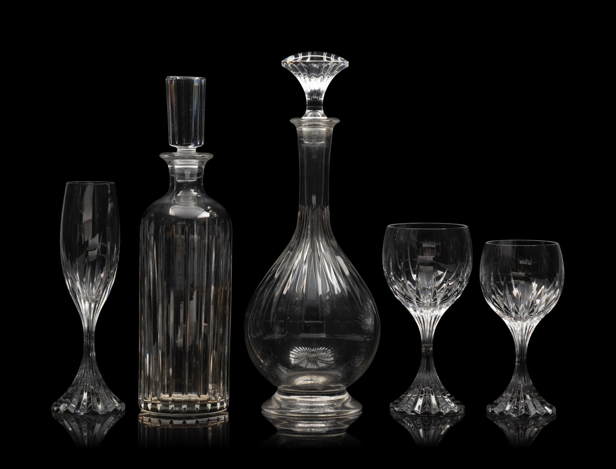 A Baccarat Masséna Stemware Service