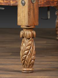 A Classical Carved Mahogany Four-Post Tester Bed