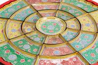 A Chinese Enamel Circular Condiment Set — 19TH CENTURY