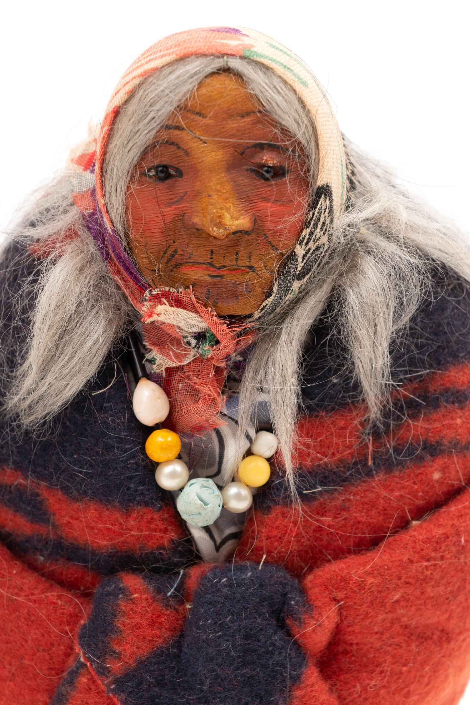 Skookum Dolls, with Apple Heads