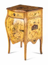 An Italian Neoclassical Painted Commodino