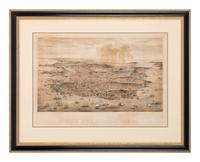 [SAN FRANCISCO]. GIFFORD, Charles Braddock and William Vallance GRAY. Bird's Eye View of the City and County of San Francisco, 1868 . San Francisco: W. Vallance Gray and C. B. Gifford, 1868.