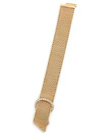 BICOLOR GOLD AND DIAMOND BRACELET