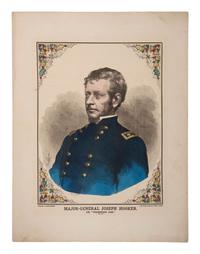 [CIVIL WAR]. A group of 7 lithographs of Civil War generals. Ensign & Bridgman.