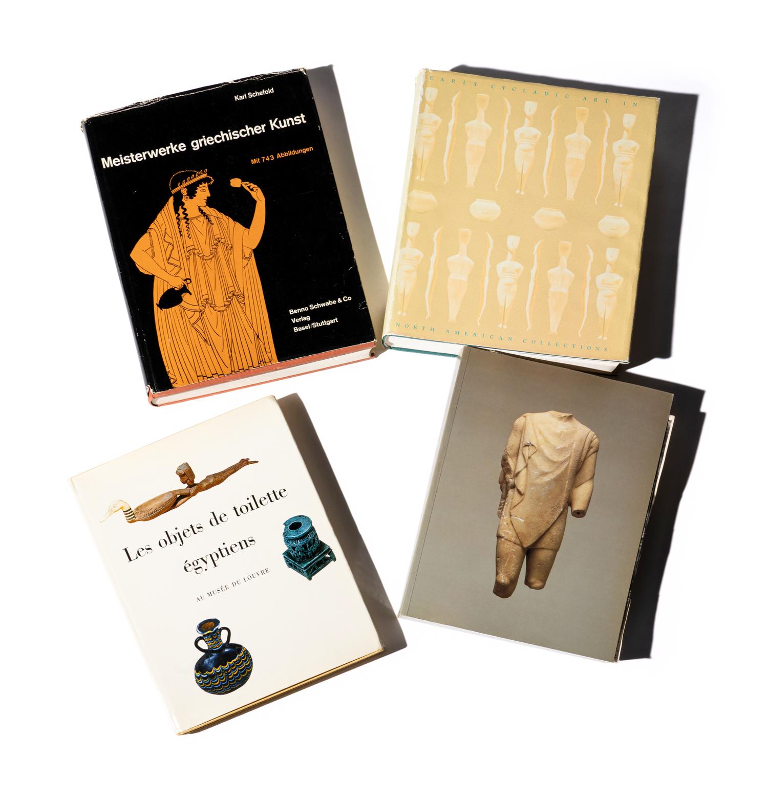 A Collection of 6 Ancient Art Reference Works