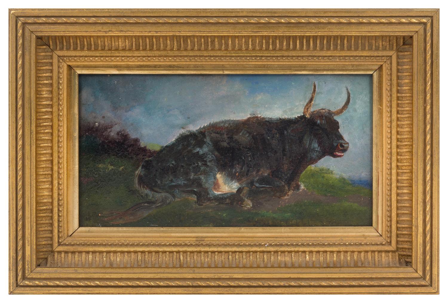 Henry Maurice Page, (British, 19th Century), Cows in a Landscape (two works)