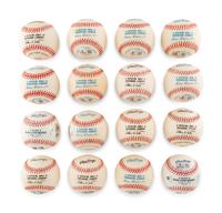 A Group of 16 3,000 Hit Club Signed Autograph Baseballs (Beckett Authentication Services),