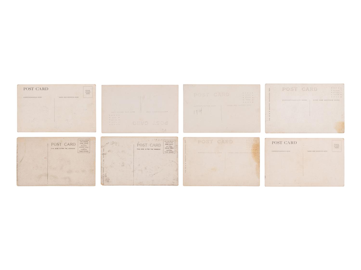[MEXICAN REVOLUTION]. A group of stereoviews and postcards featuring Pancho Villa and other subjects.