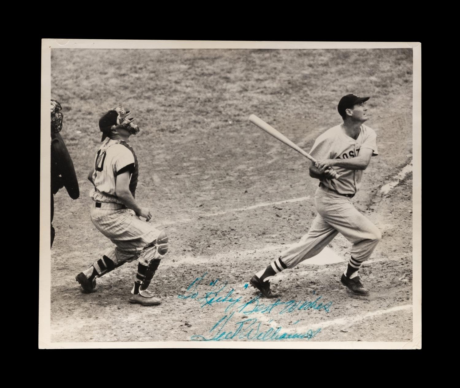 A Vintage Ted Williams Signed Photograph