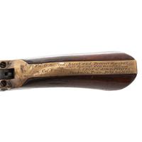 Cased Colt 1849 Pocket Model Presented to Provost Marshall William Osgood by William Truesdail, Chief of Police of the Army of the Cumberland