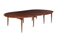 A Directoire Mahogany Dining Table
