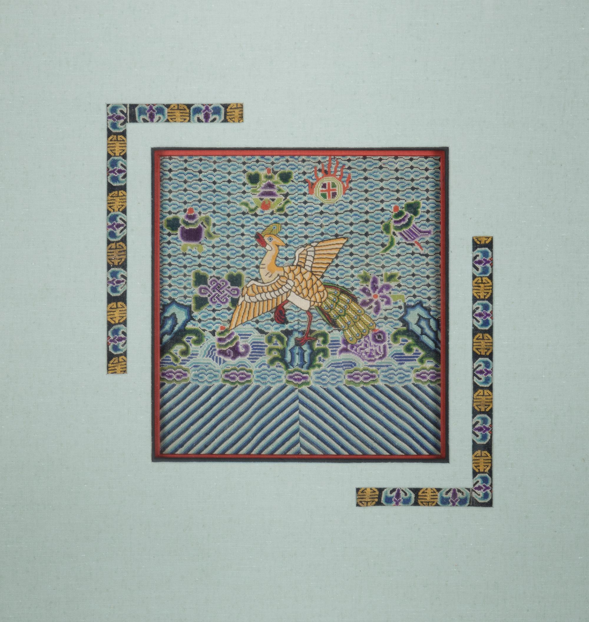 10 Chinese Embroidered and Woven Silk Articles