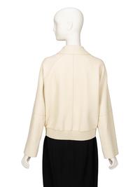Hermès, Alabaster Leather Jacket