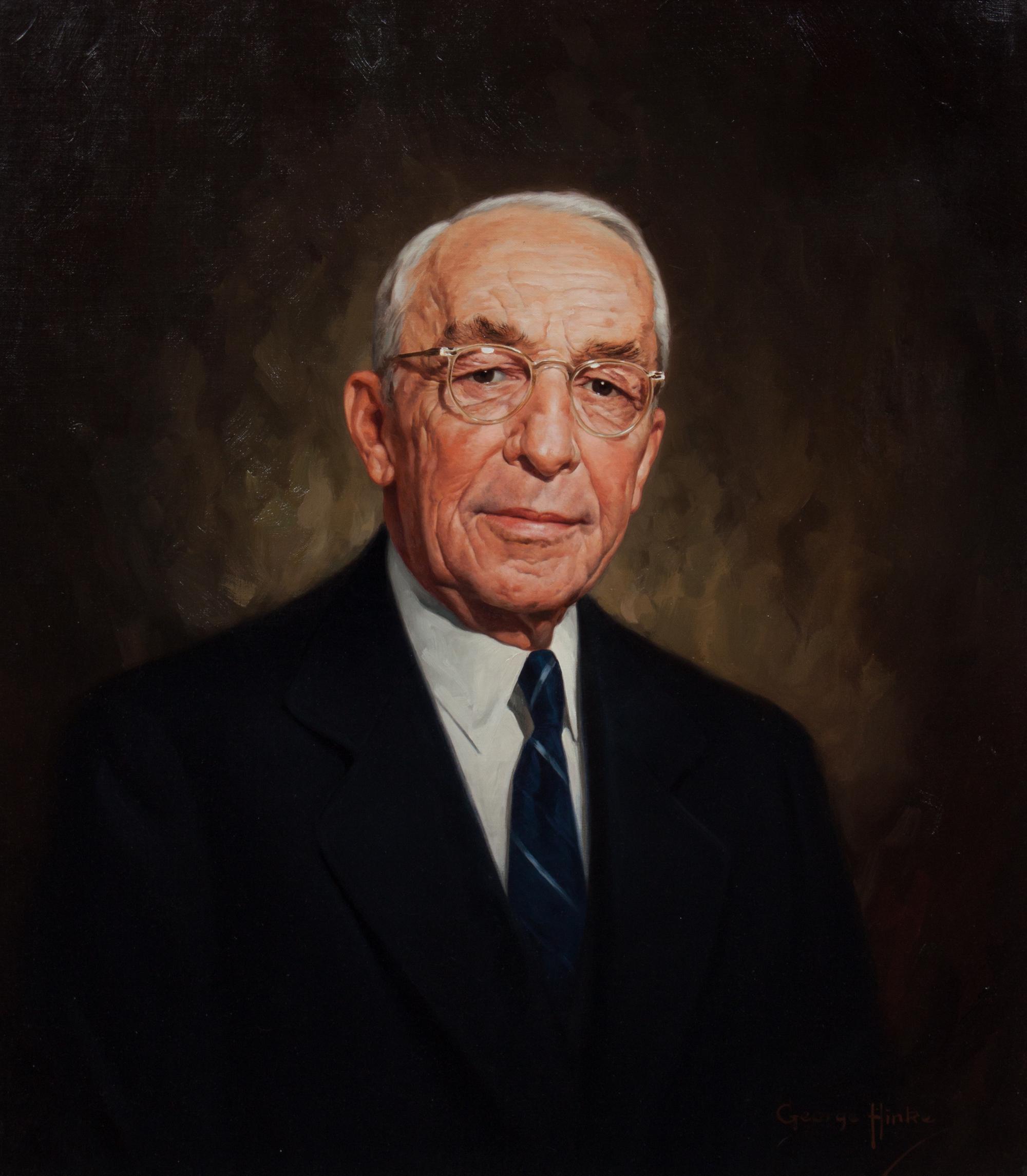 George Hinke, (Wisconsin, 1883-1953), Portrait of Louis Allis