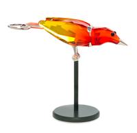 A Swarovski Model of a Bird of Paradise Length 3 inches.