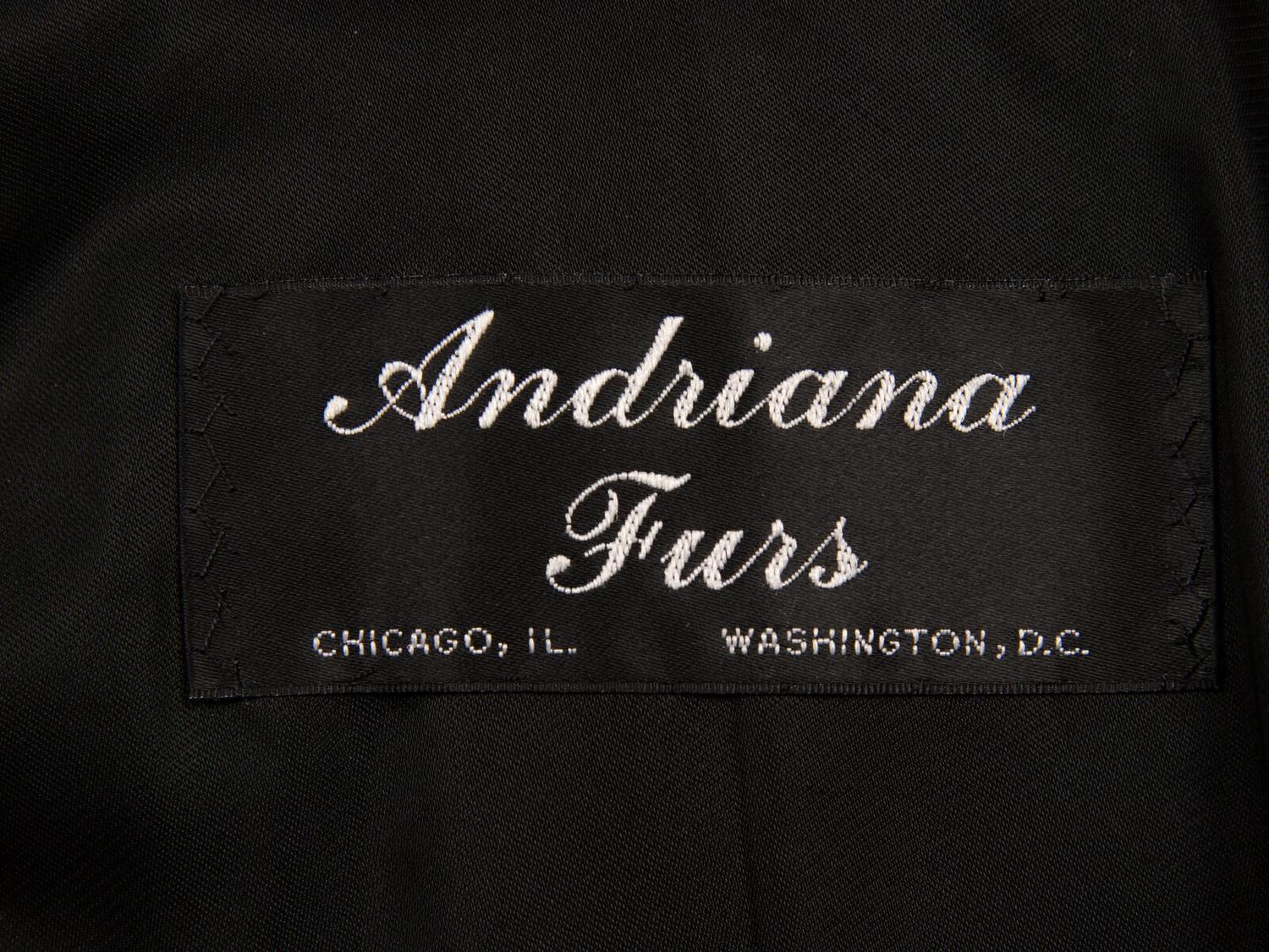 A Sheared Mink Fur Coat