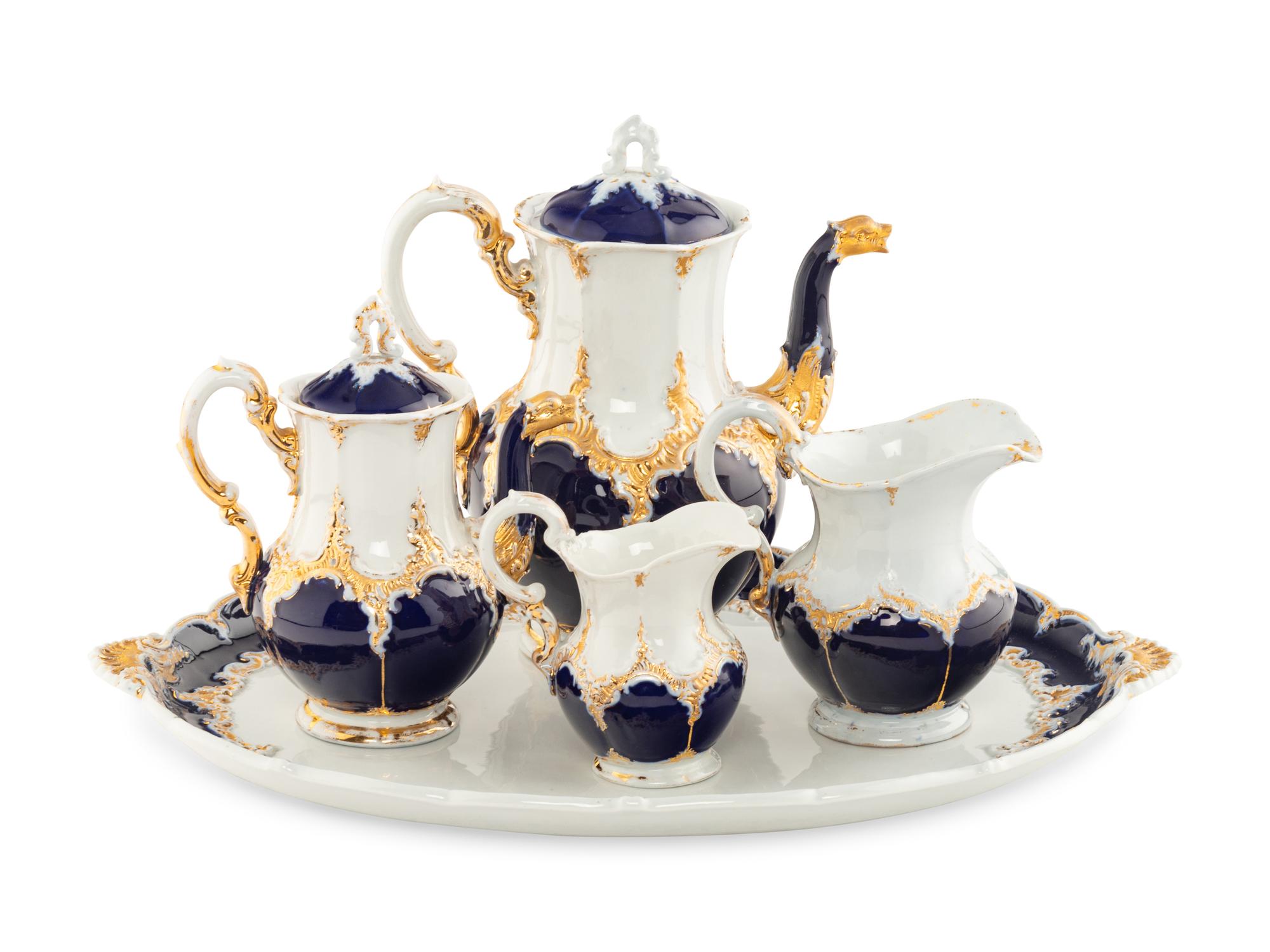 A Meissen Porcelain Dessert Service