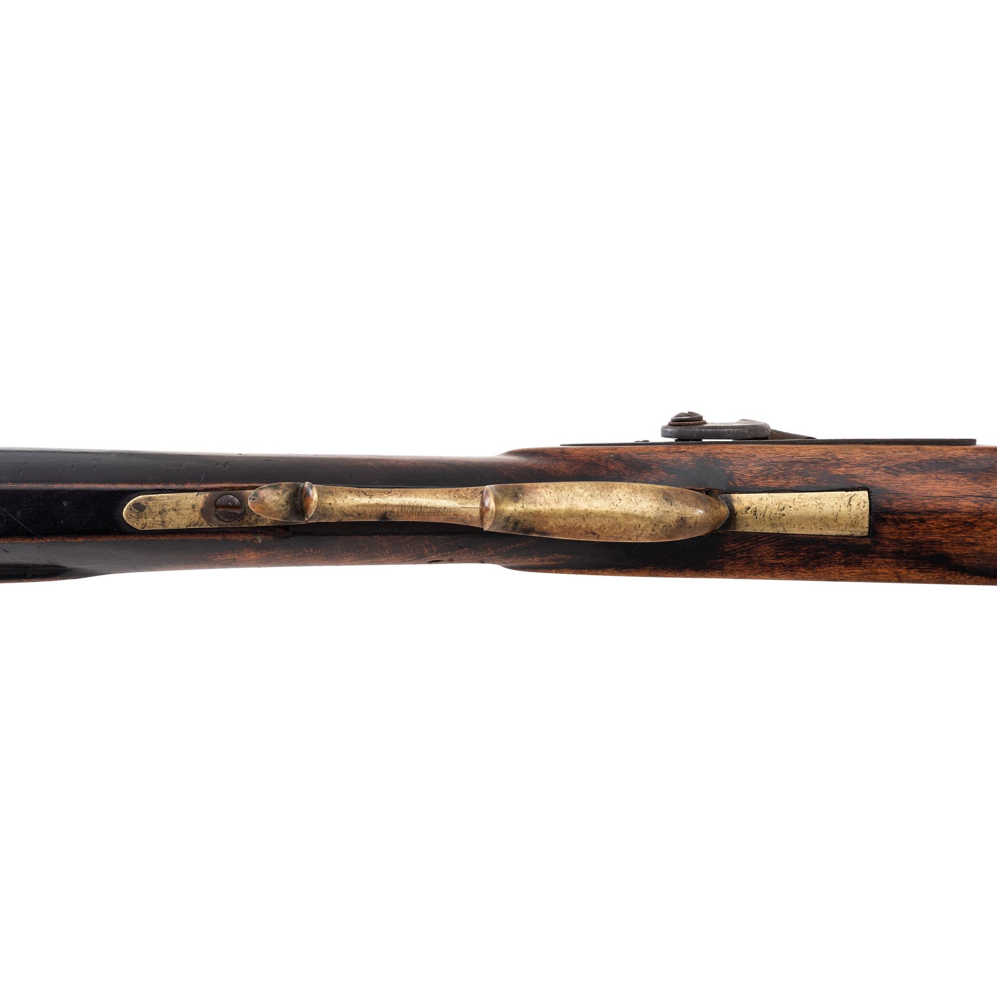 S. Hawken Marked Fullstock Percussion "Plain" Rifle