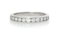 A Platinum and Diamond Band, Tiffany & Co., 3.30 dwts.