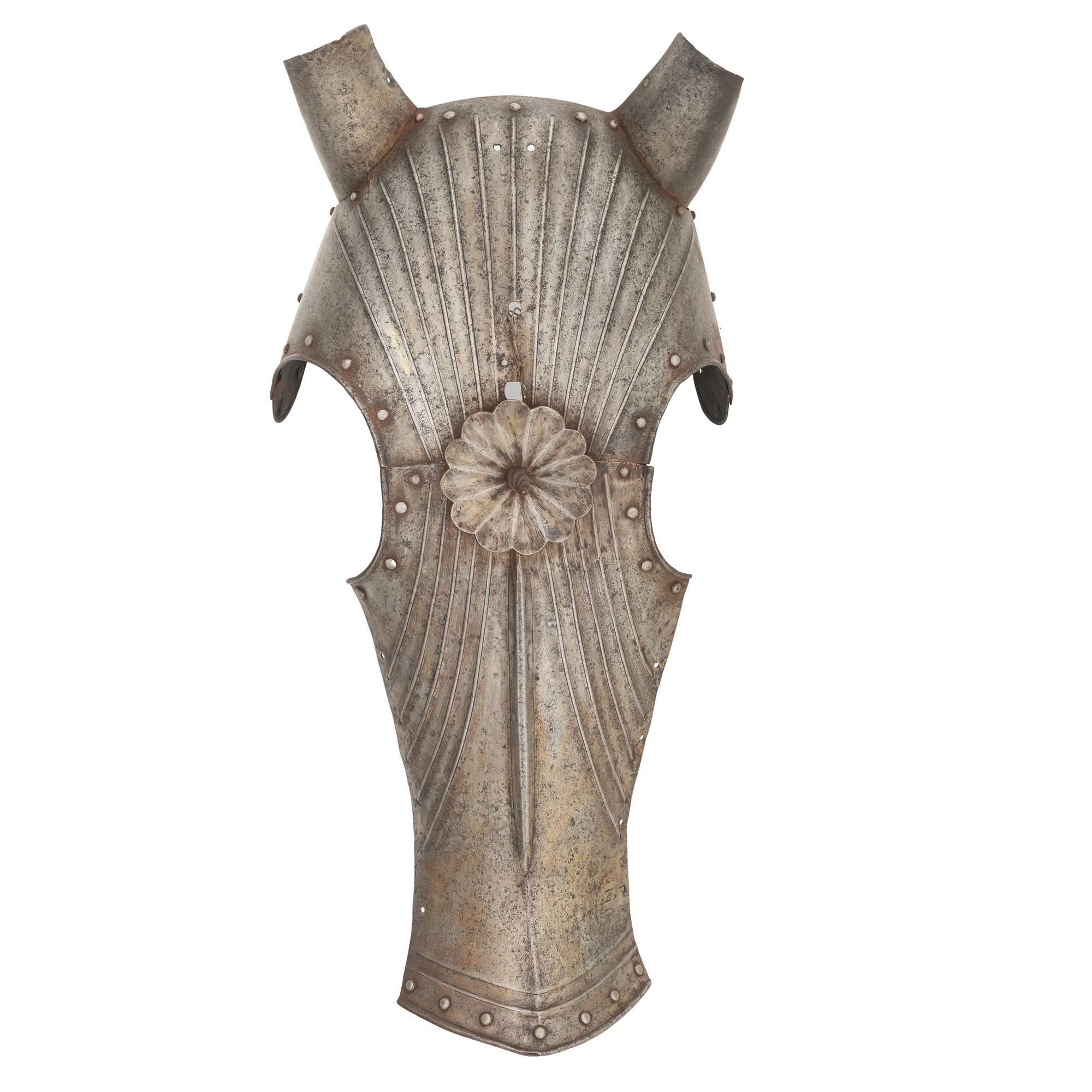19th Century Reproduction Germanic Unicorn Style Chanfron (Shaffron) Facial Armor for a War Horse