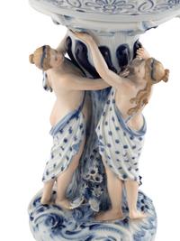 A Meissen Porcelain Centerpiece Basket