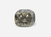 An Unmounted 1.01 Carat Cushion-Cut Chameleon Diamond, GIA Certified