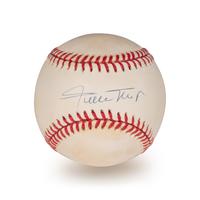 A Willie Mays Signed Autograph Baseball (Beckett Authentication Services Letter BAS Certified),
